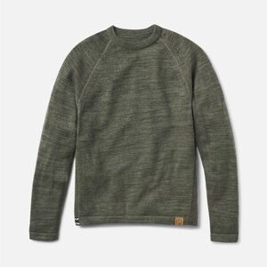 Men's PAKA Alpaca Wool Green Sweater